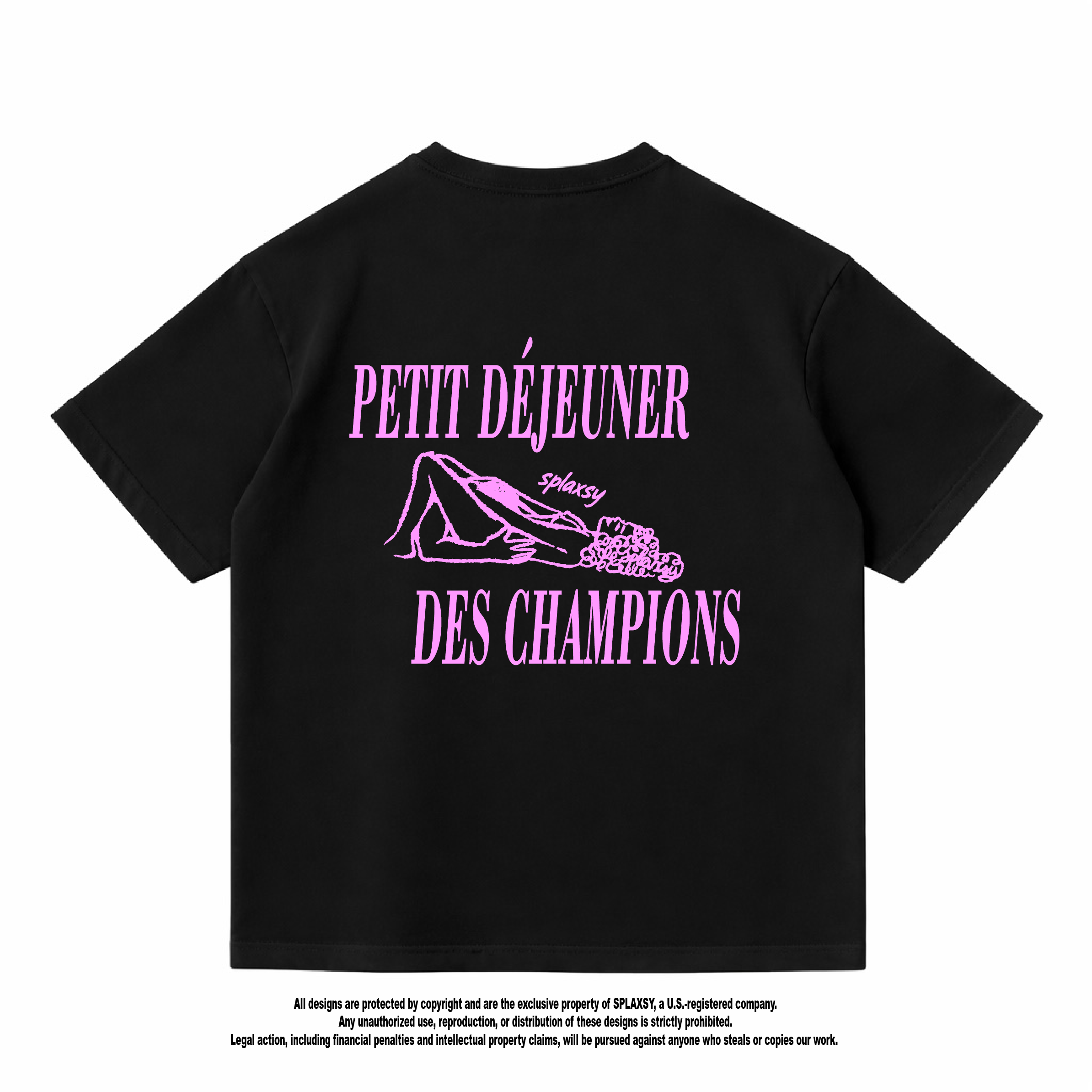 T-shirt Petit Déjeuner Des Champions