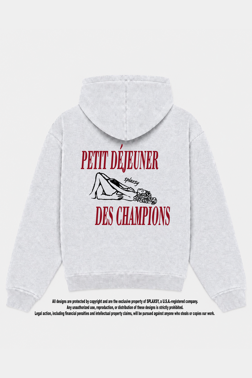 Hoodie Petit Petit Déjeuner Des Champions