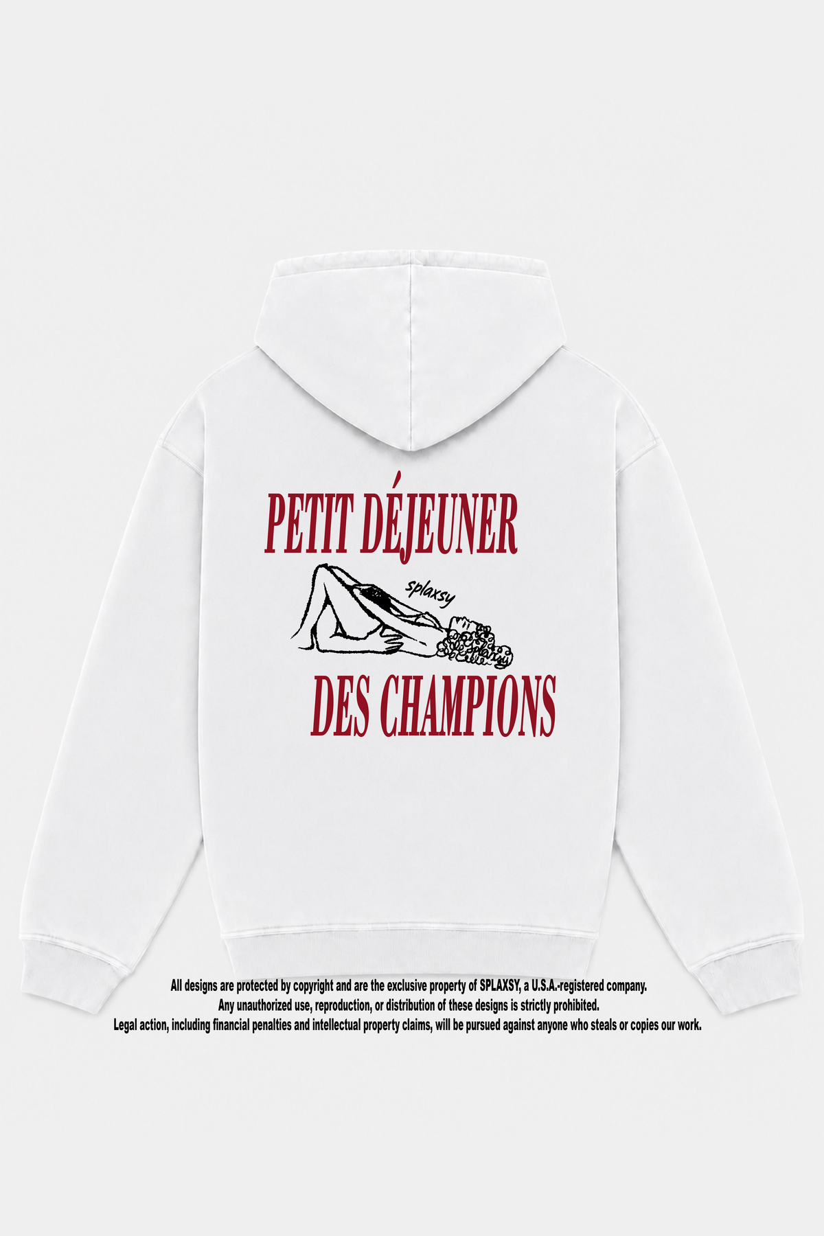 Hoodie Petit Petit Déjeuner Des Champions