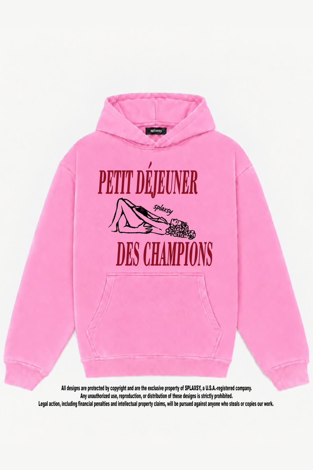 Hoodie Petit Petit Déjeuner Des Champions