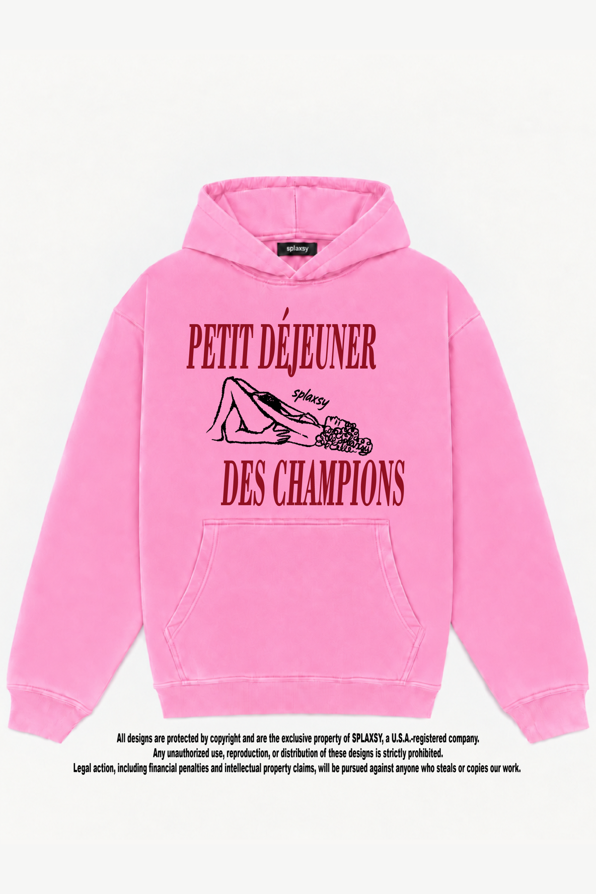 Hoodie Petit Petit Déjeuner Des Champions
