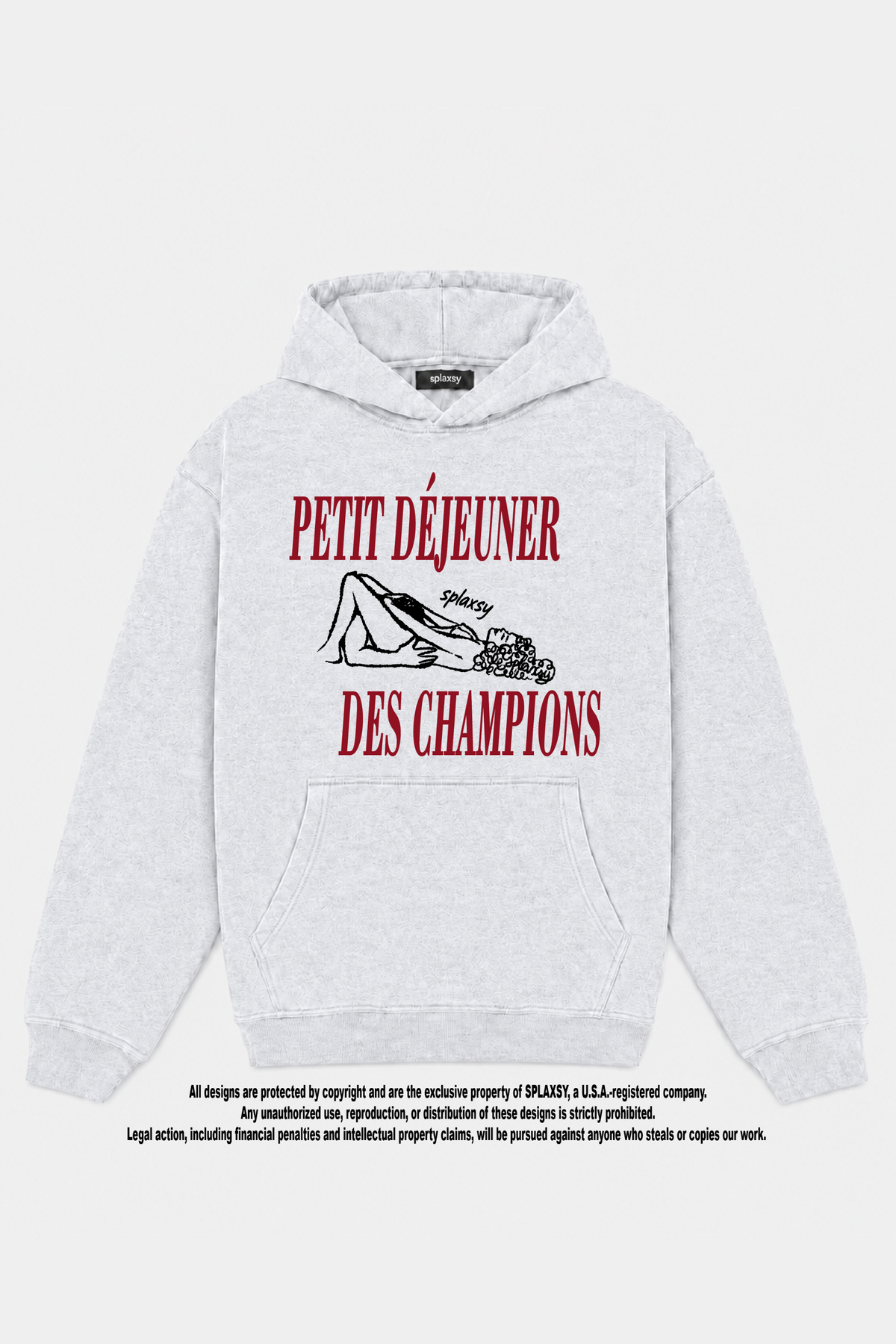 Hoodie Petit Petit Déjeuner Des Champions