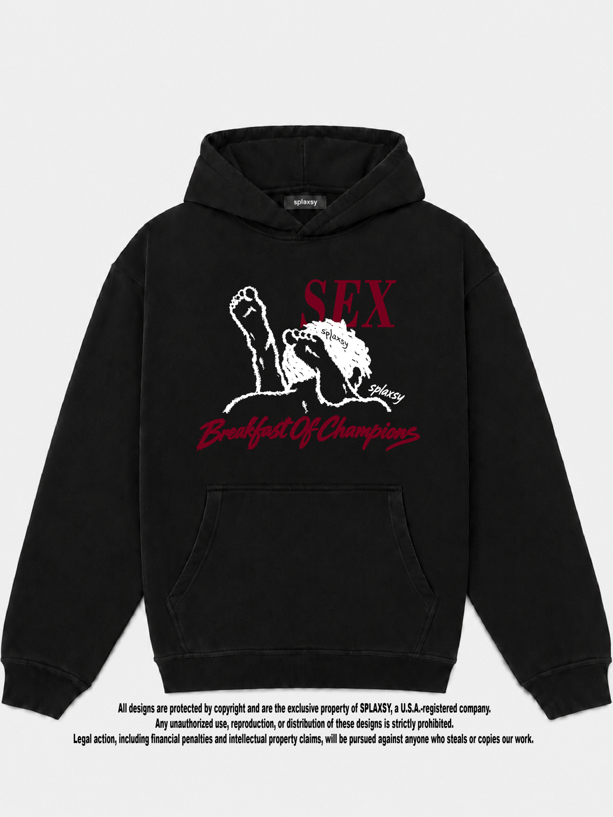 Hoodie S*x breakfast of champions