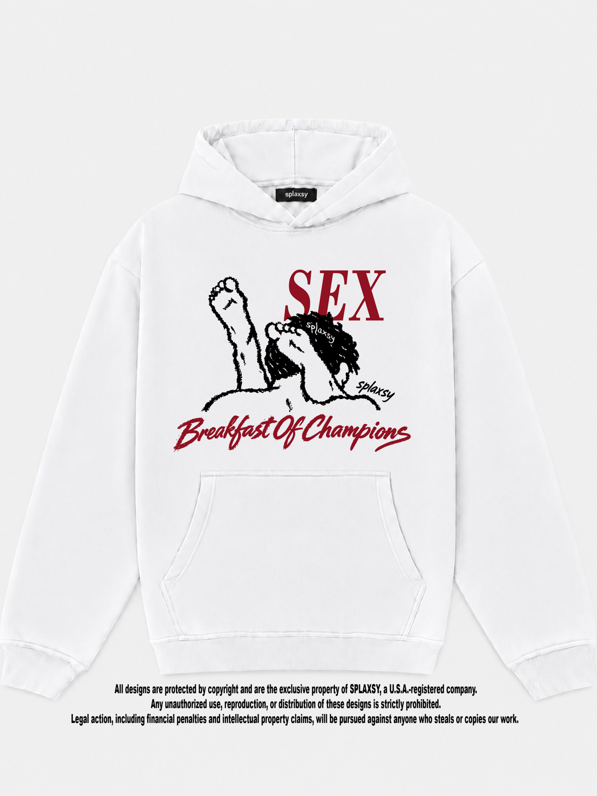 Hoodie S*x breakfast of champions