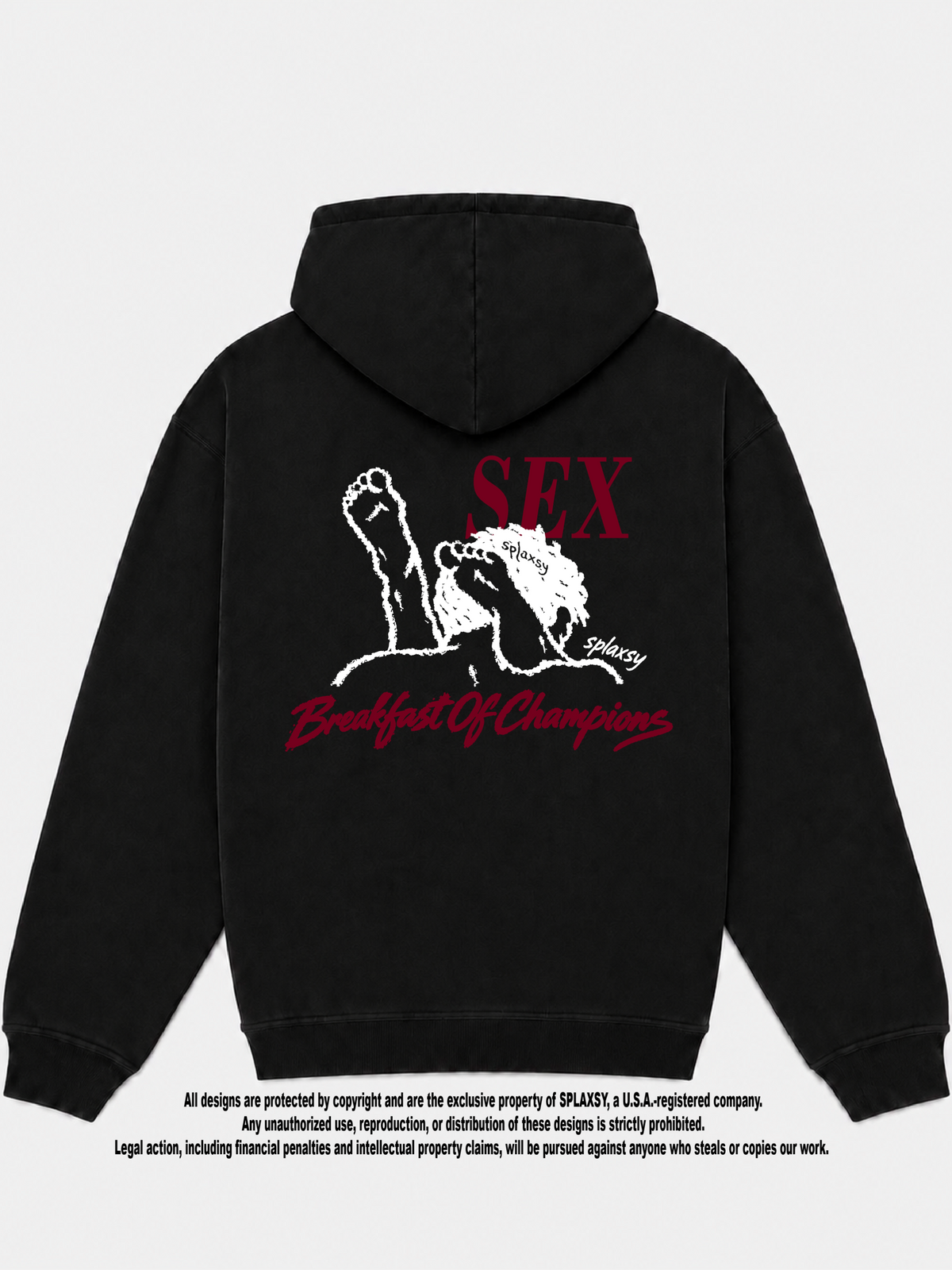 Hoodie S*x breakfast of champions