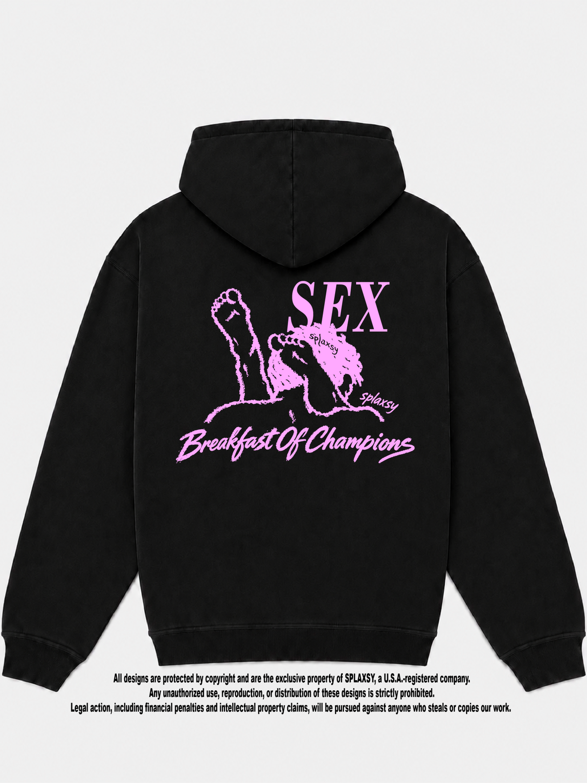 Hoodie S*x breakfast of champions