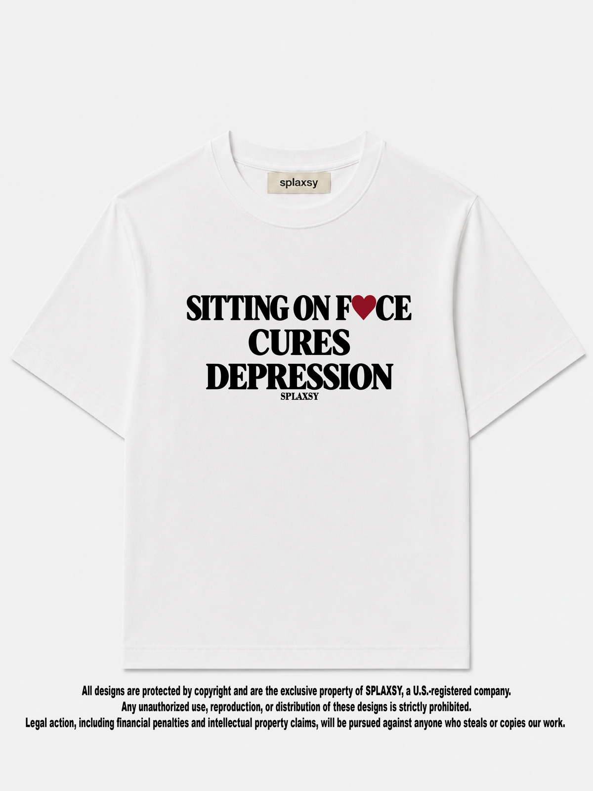 T-shirt Sitting on face