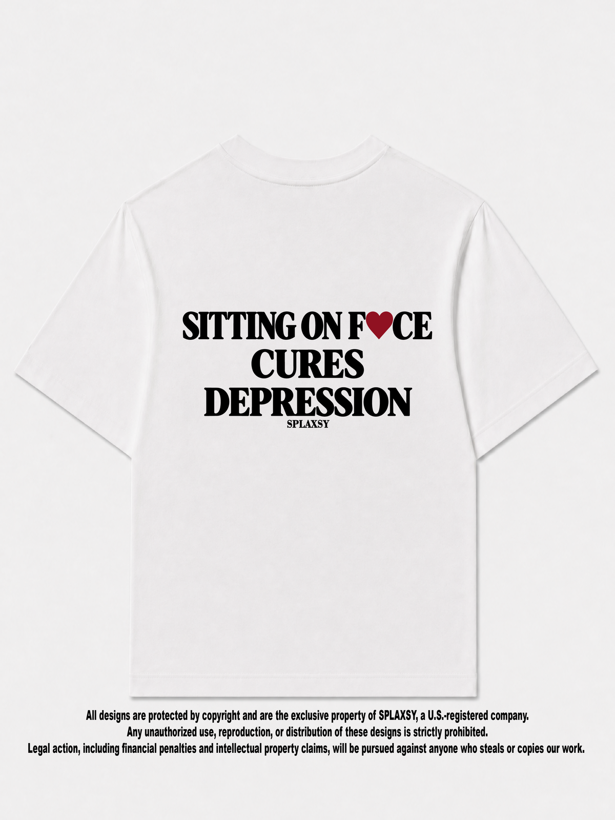 T-shirt Sitting on face