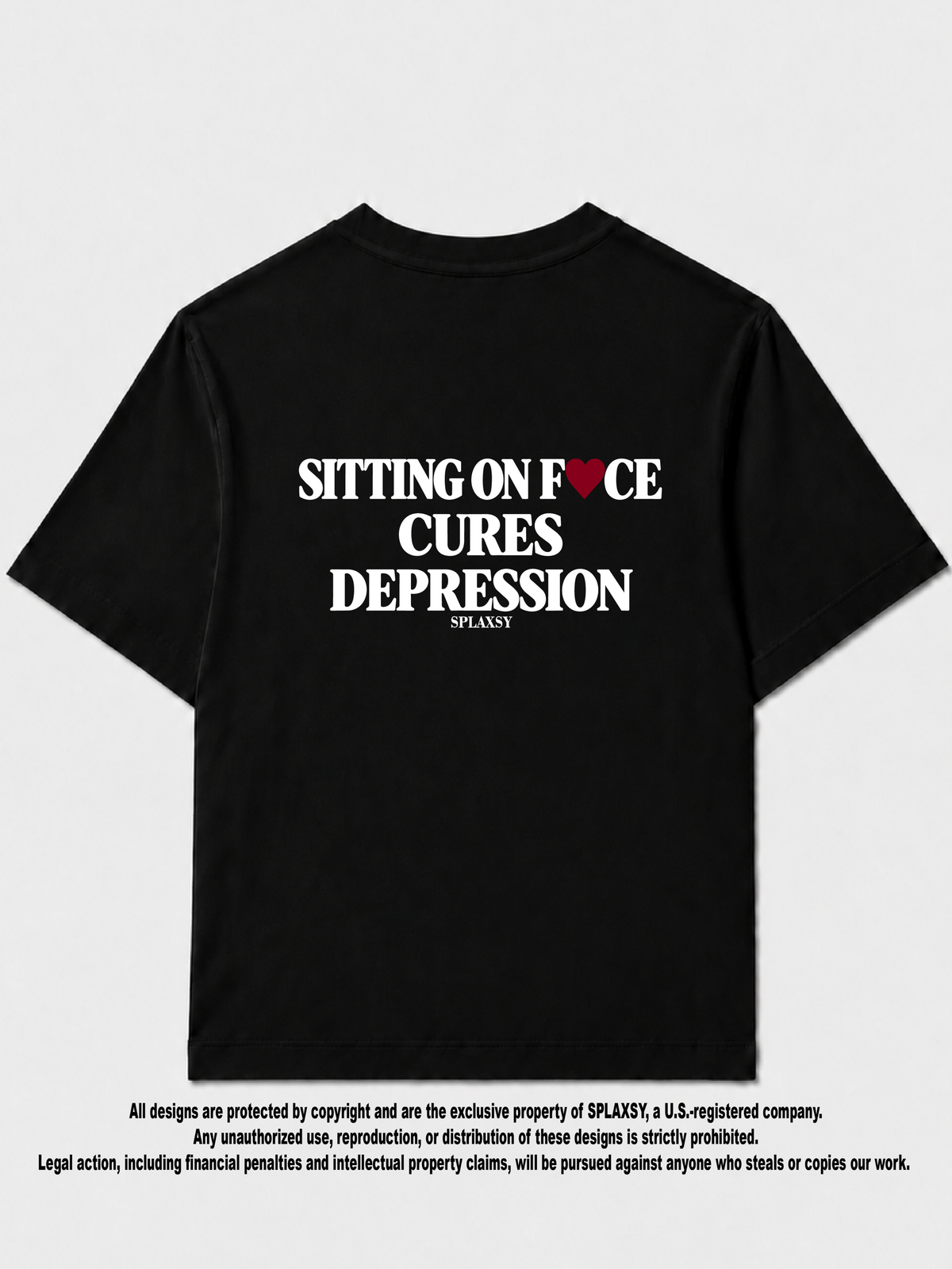 T-shirt Sitting on face