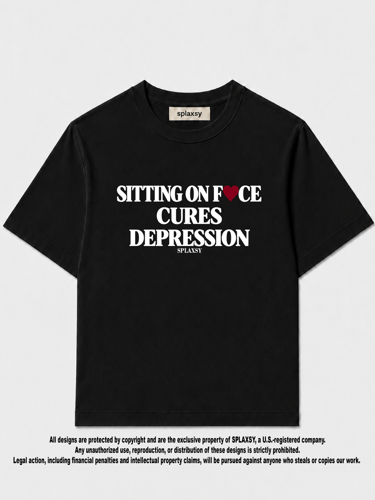 T-shirt Sitting on face