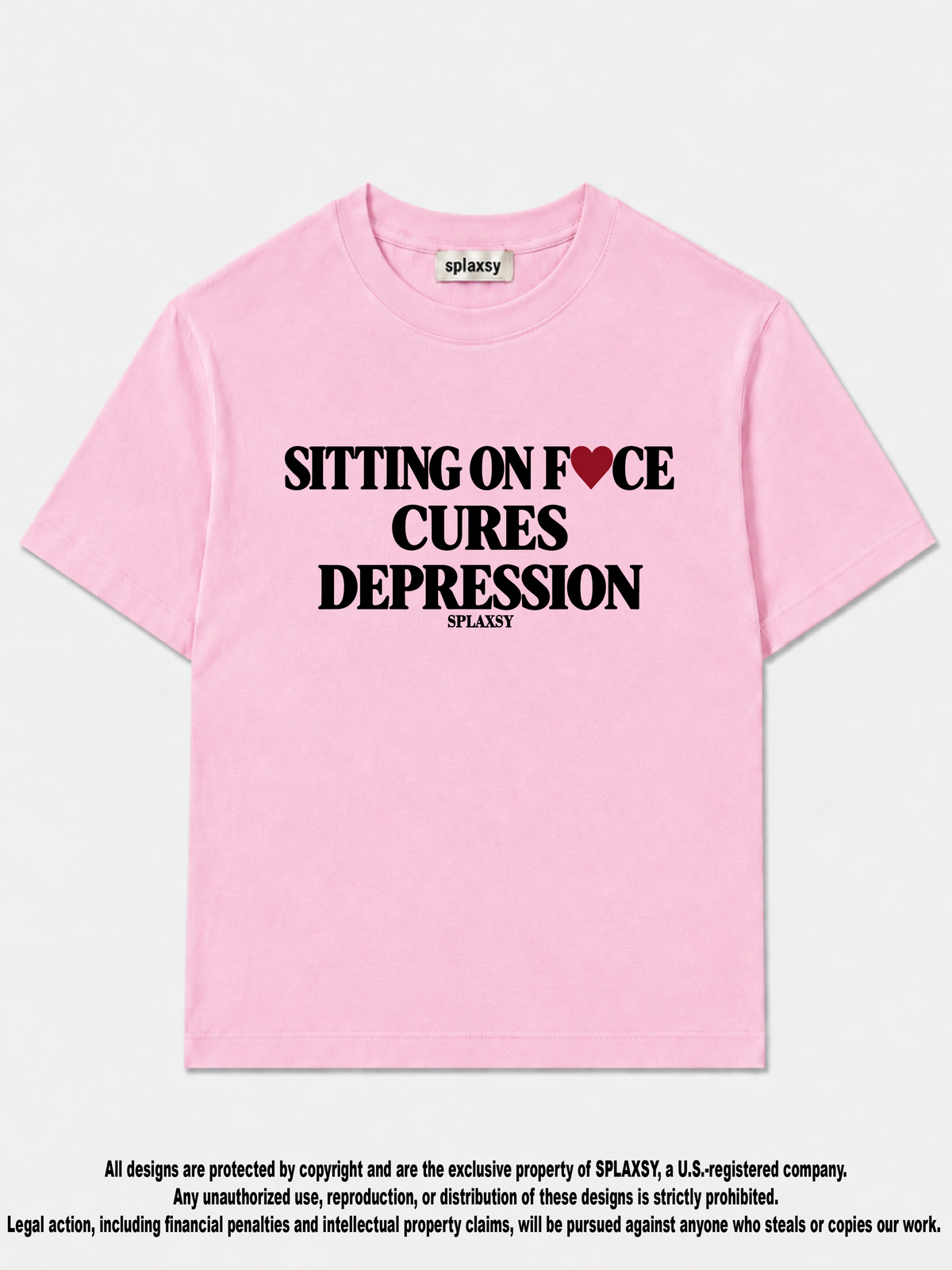 T-shirt Sitting on face