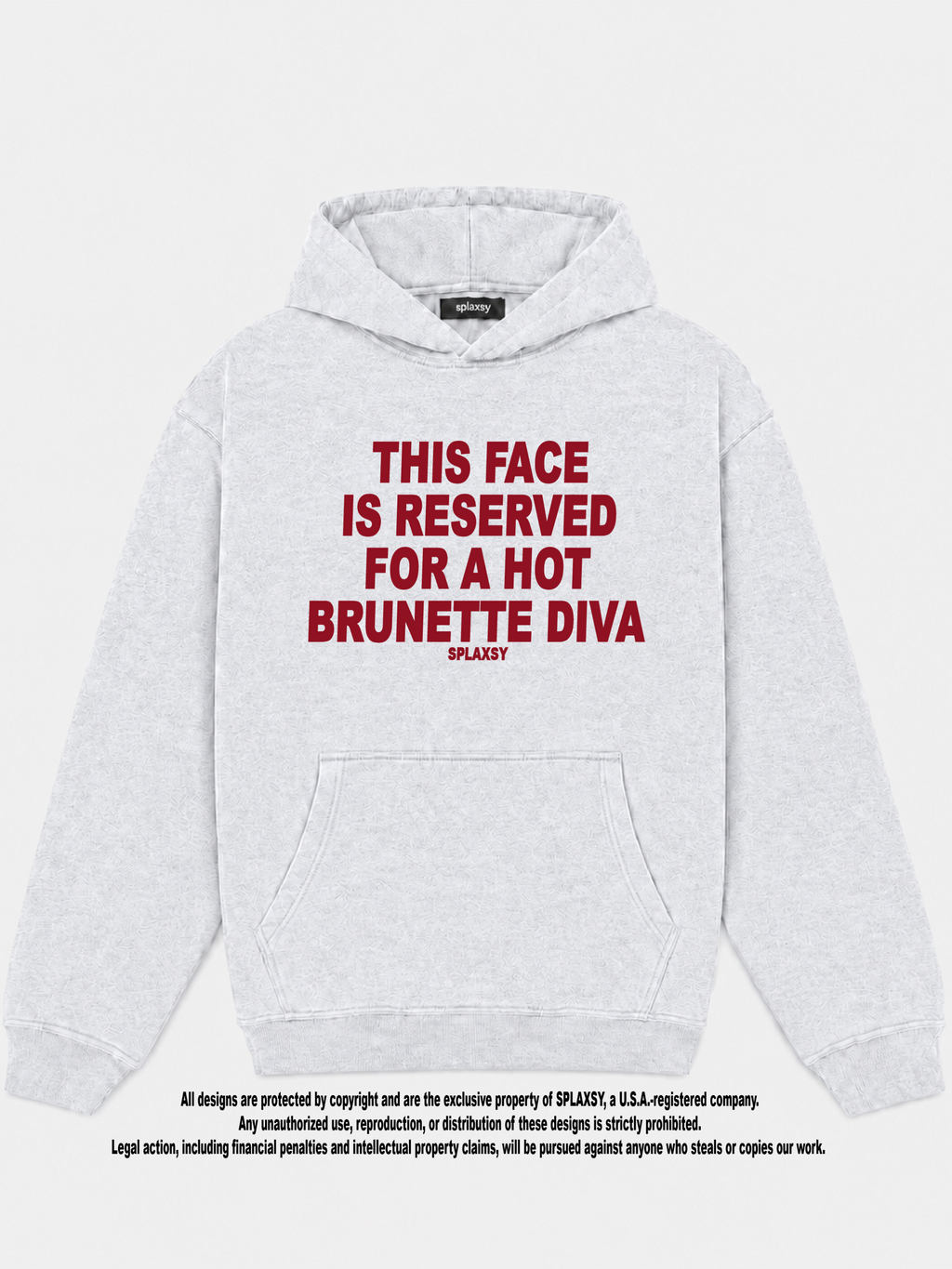 Hoodie This face is reserved