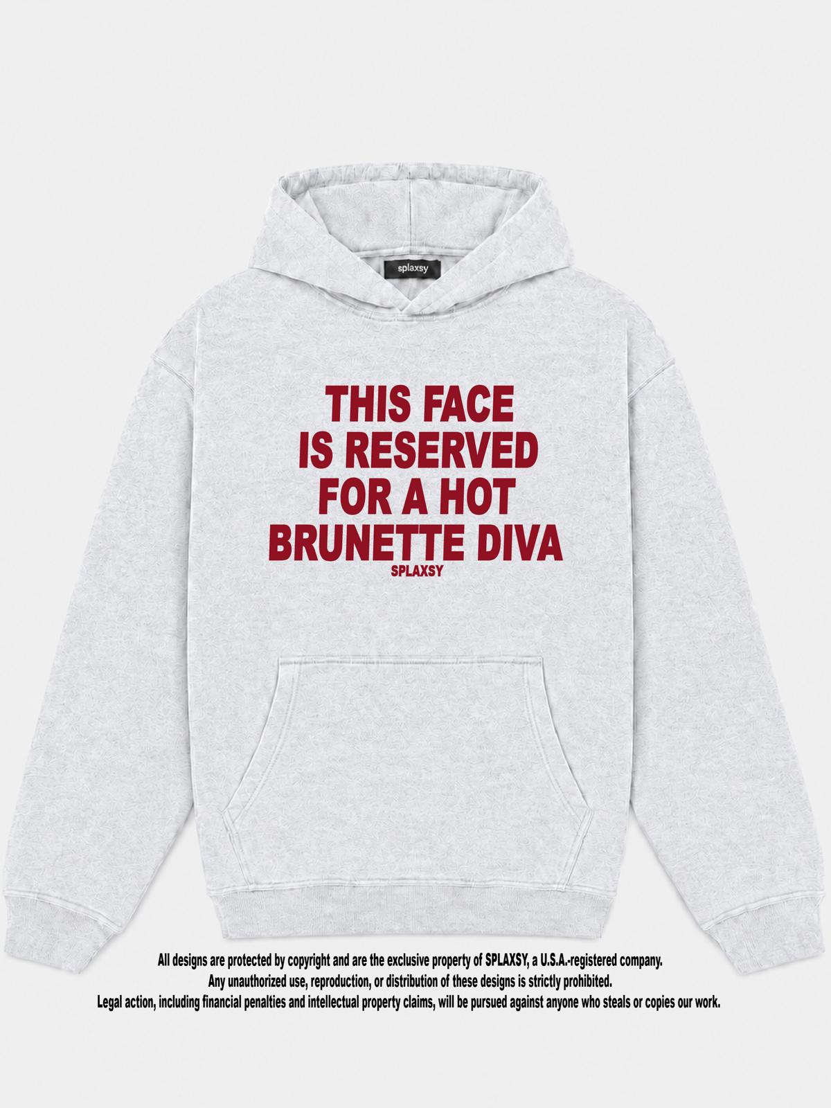 Hoodie This face is reserved