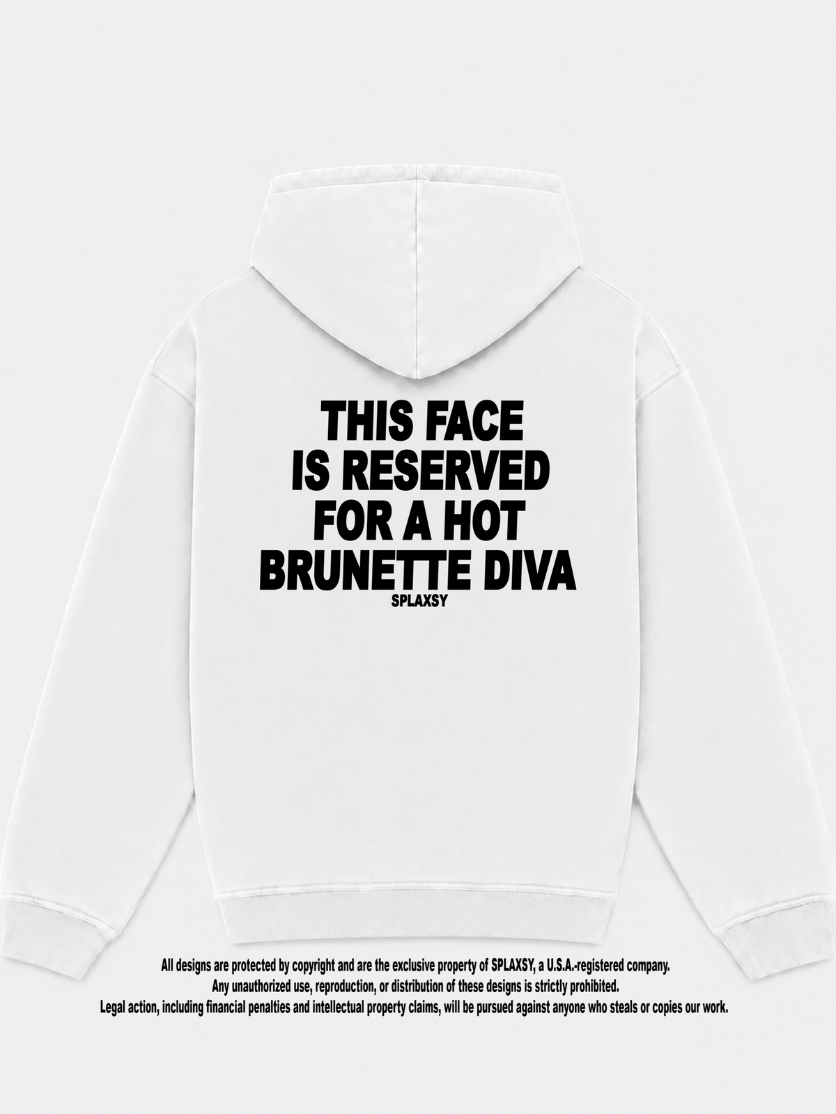 Hoodie This face is reserved