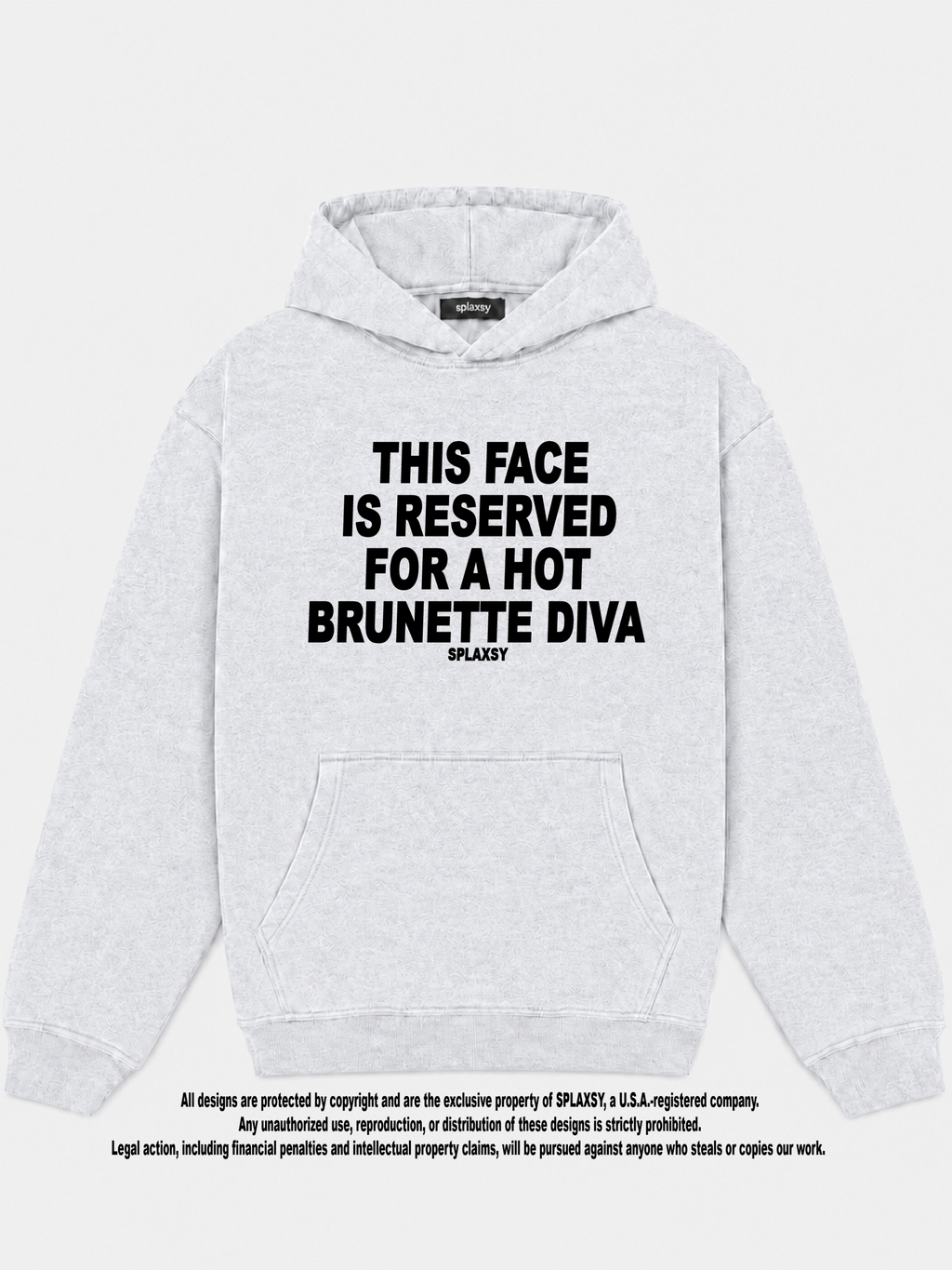 Hoodie This face is reserved