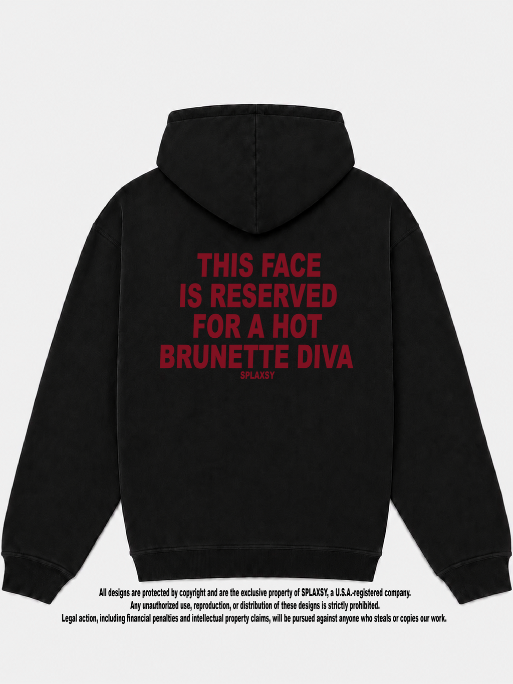Hoodie This face is reserved