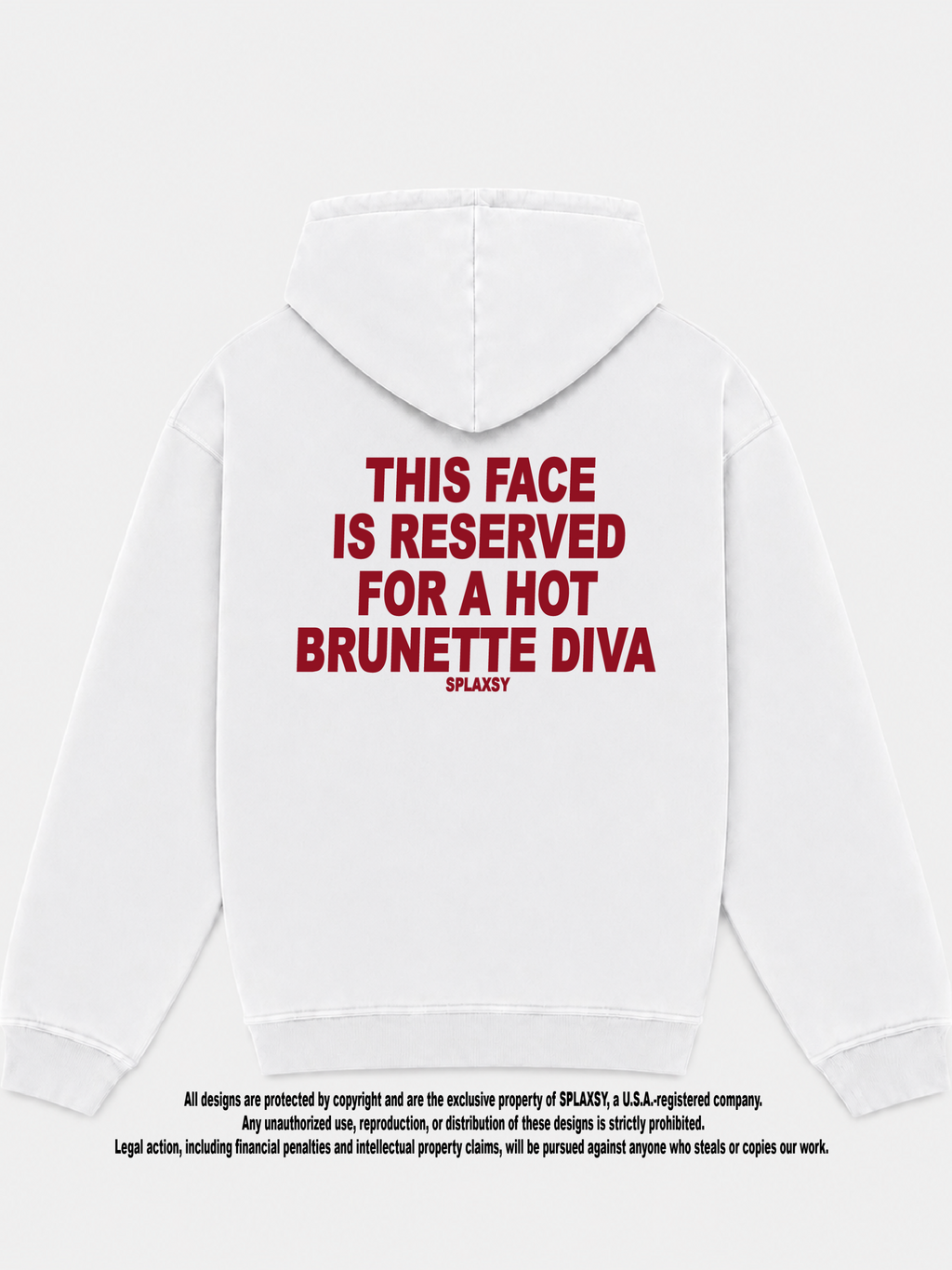 Hoodie This face is reserved