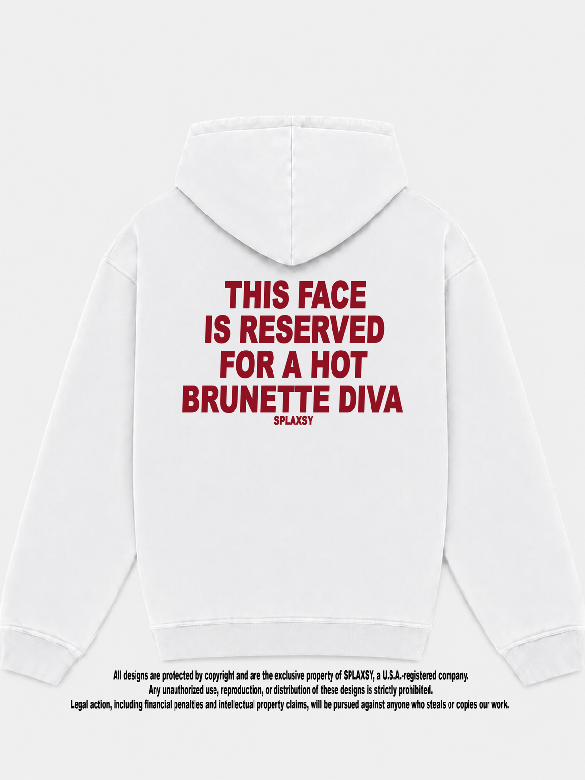 Hoodie This face is reserved