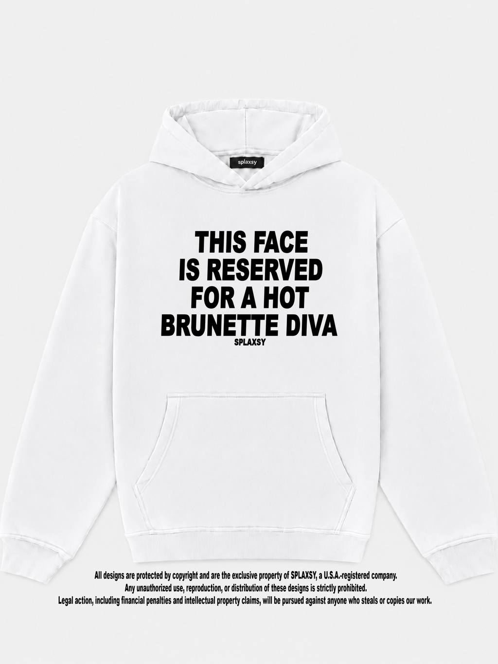 Hoodie This face is reserved
