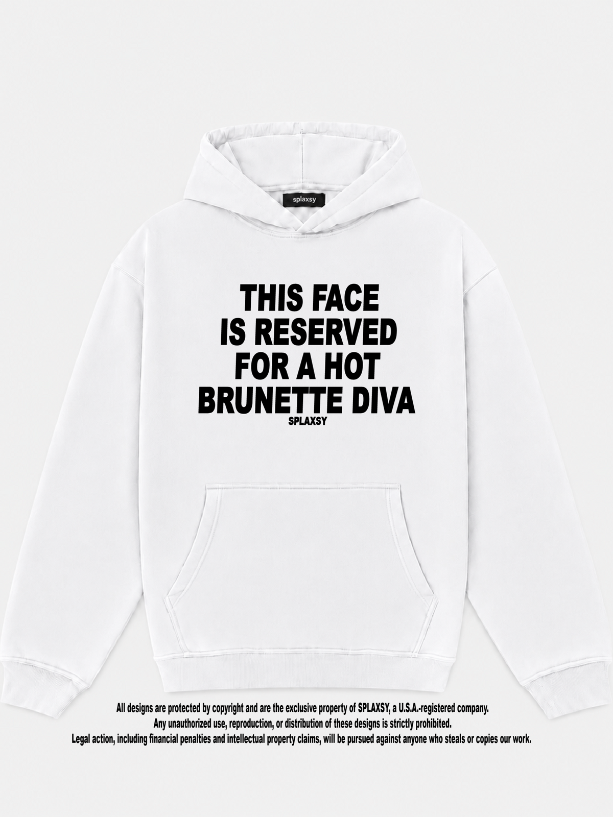 Hoodie This face is reserved