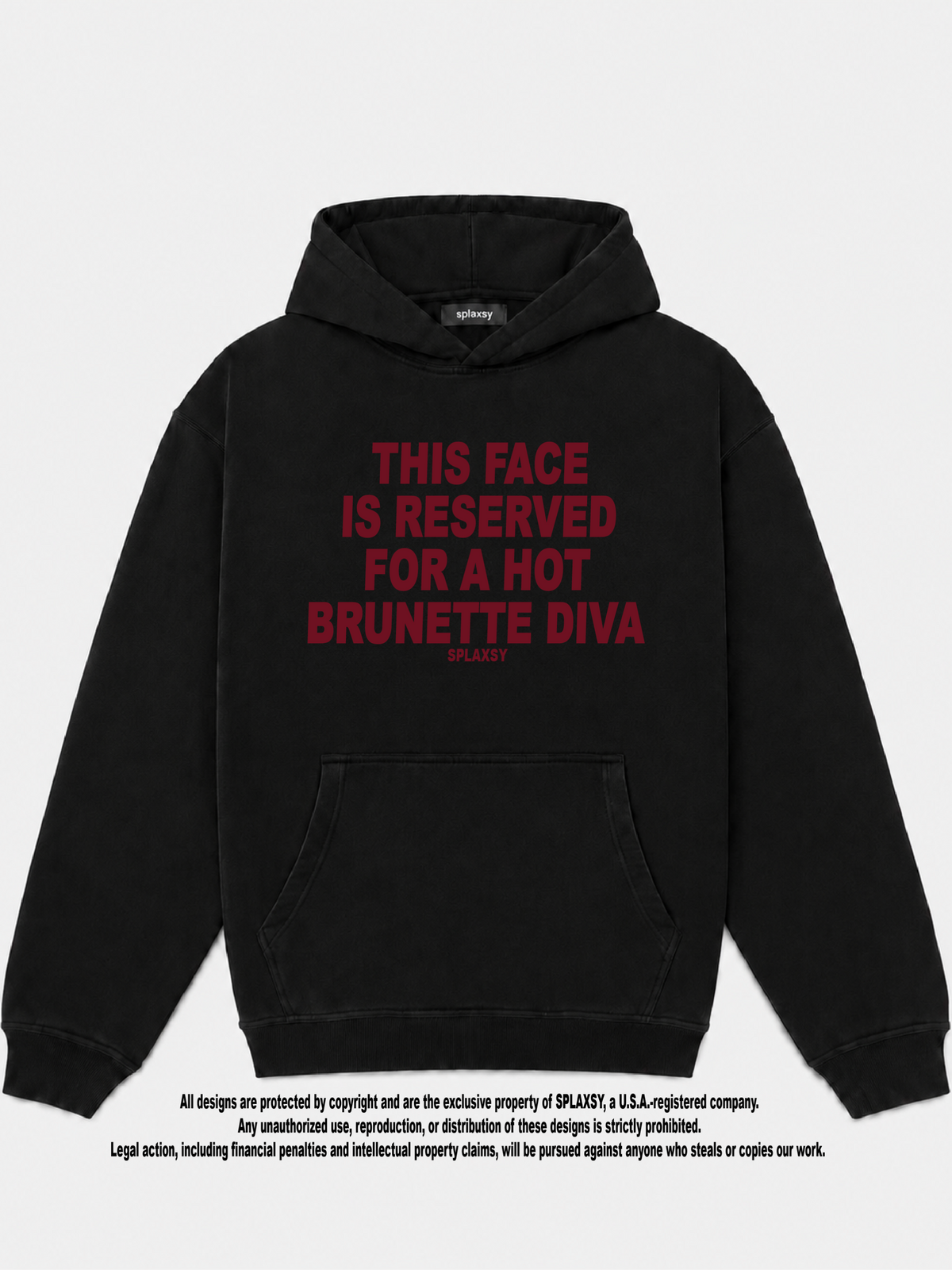 Hoodie This face is reserved