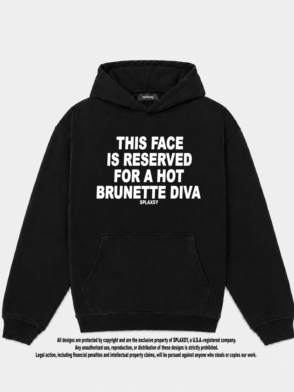 Hoodie This face is reserved