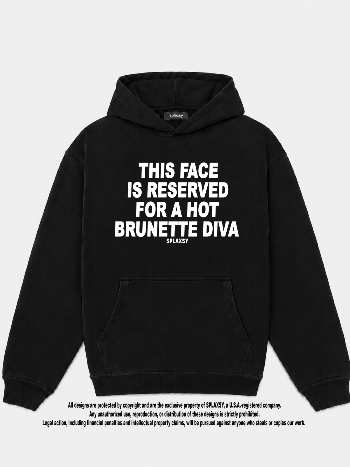 Hoodie This face is reserved