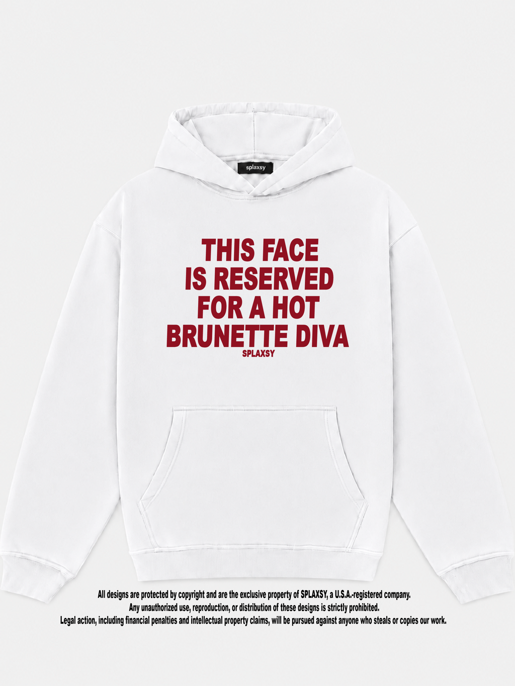 Hoodie This face is reserved