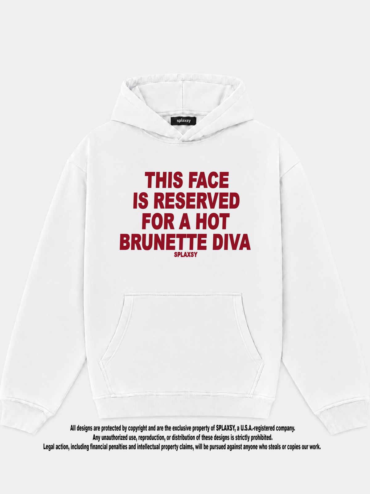 Hoodie This face is reserved